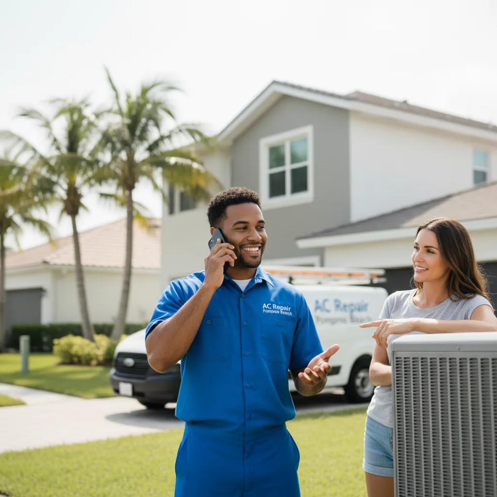 AC Repair Pompano Beach customer support in Castleton
